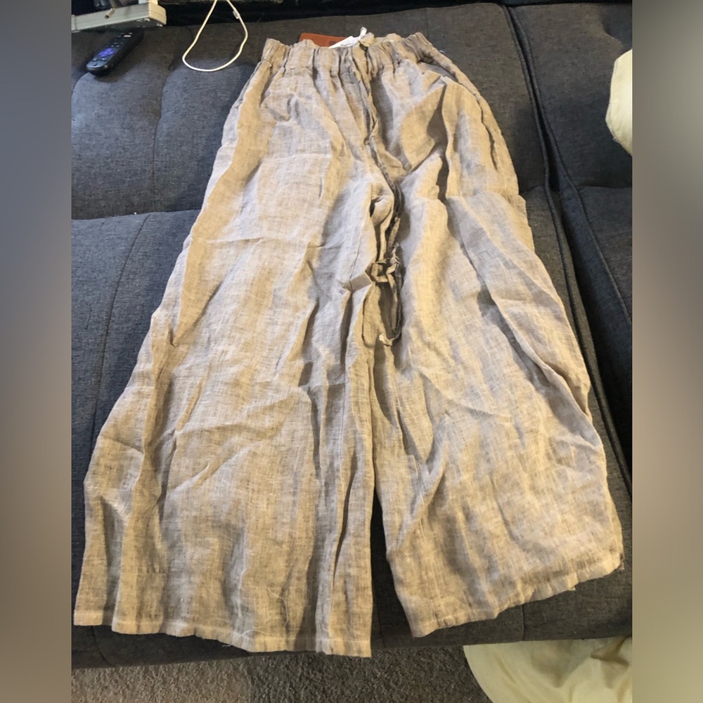 Suzy D Venus linen pant